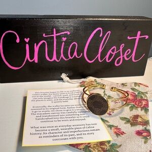 Upcycled Celine Macadam Canvas Bracelet